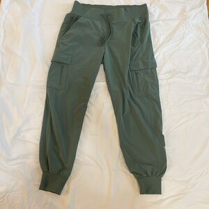 All in Motion Women's Green Cargo Joggers